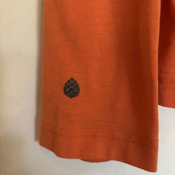 STIO Men's Sweater 1/4 Zip Pullover Lightweight Thumbholes Orange Size Medium - Picture 13 of 16